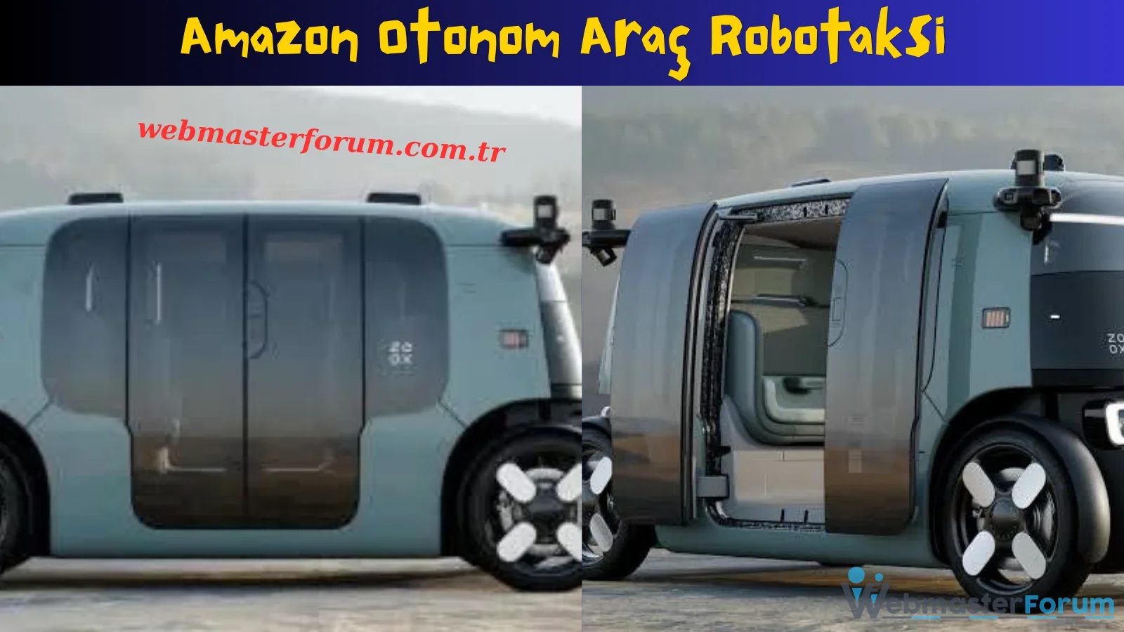 Otonom Araç Robotaksi ABD Yollarında