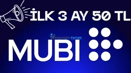 MUBİ 3 Ay 50 TL Kampanyası Başladı!