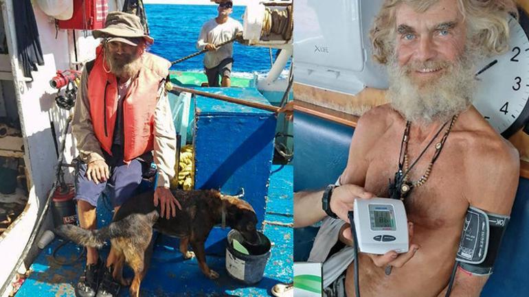 Görüntüler geldi: 2 ay okyanusun ortasında kurtarılmayı bekledi, çiğ balık yiyerek hayatta kaldı  Başarabileceğimi düşünmemiştim