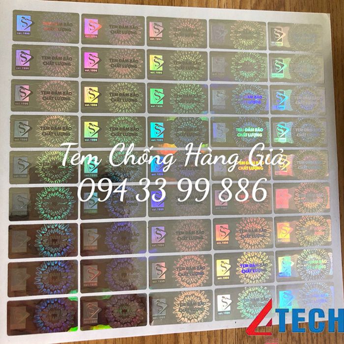 Bạn đang băn khoăn điều gì khi in tem chống hàng giả?